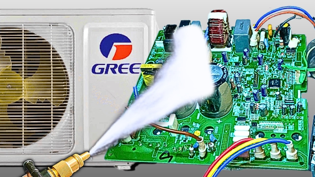 Can a Gree Mini Split AC Circuit Be Repaired After Water Damage?