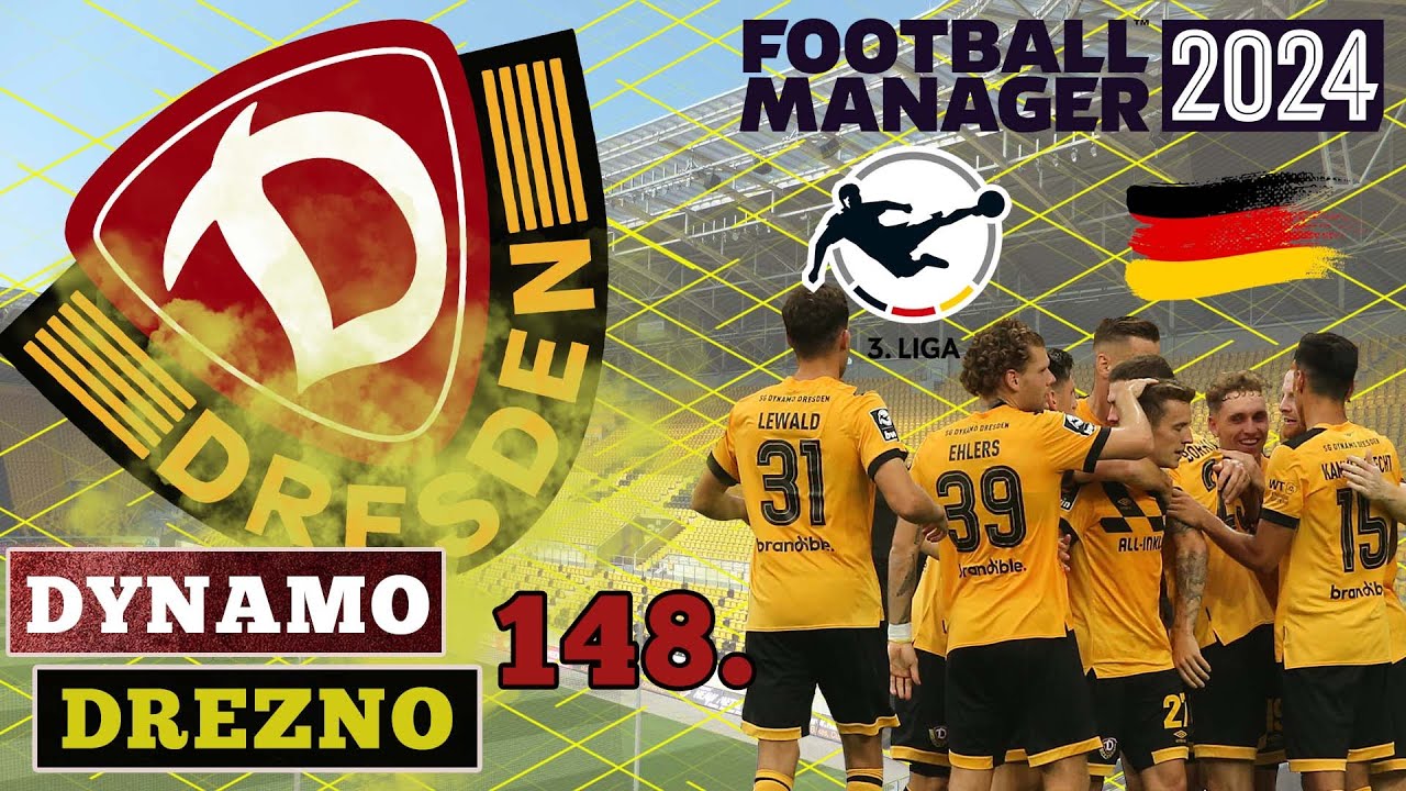 #148 Eksperymentalne ustawienie. | Dynamo Drezno | Football Manager 2024 PL