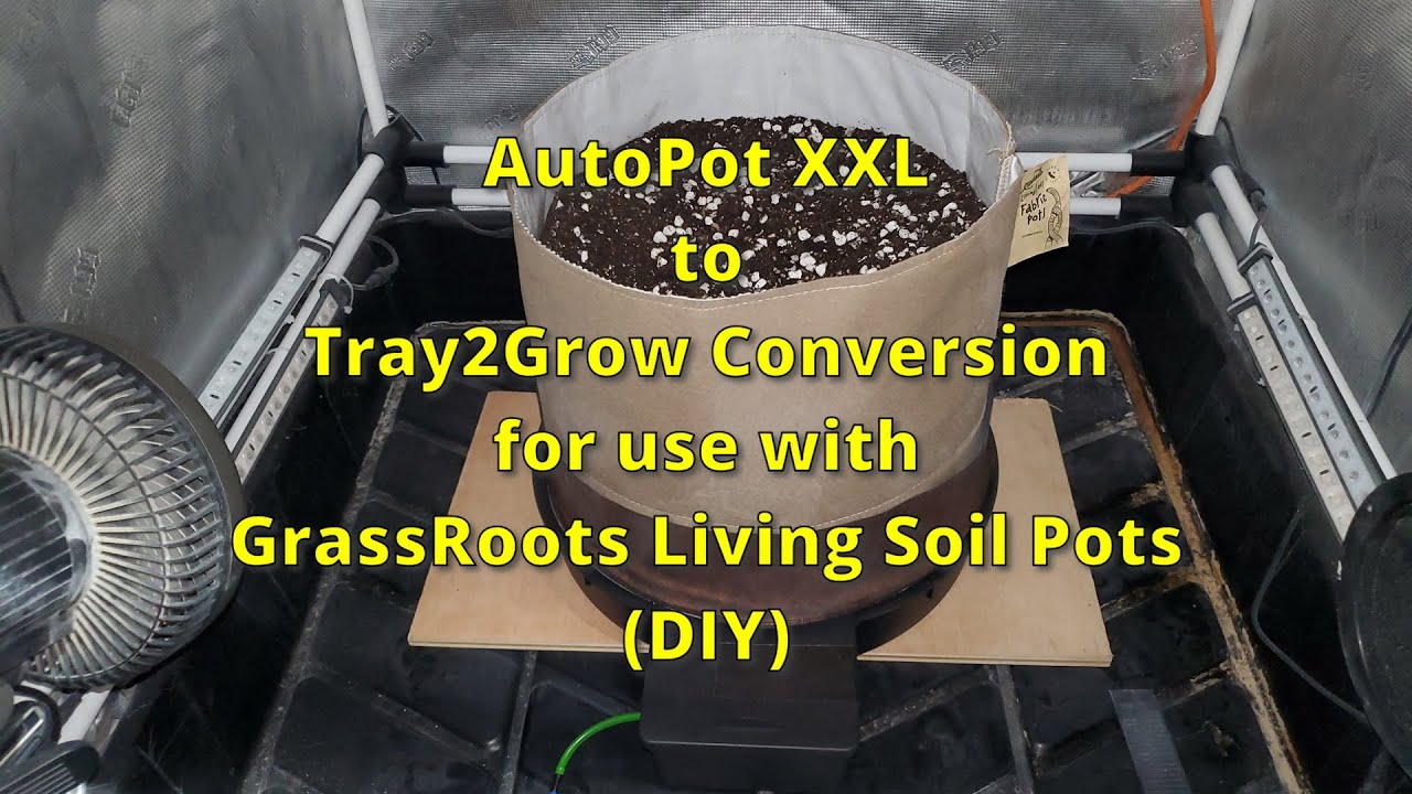 Устройство для переоборудования AutoPot XXL в Tray2Grow для использования с горшками GrassRoots L...