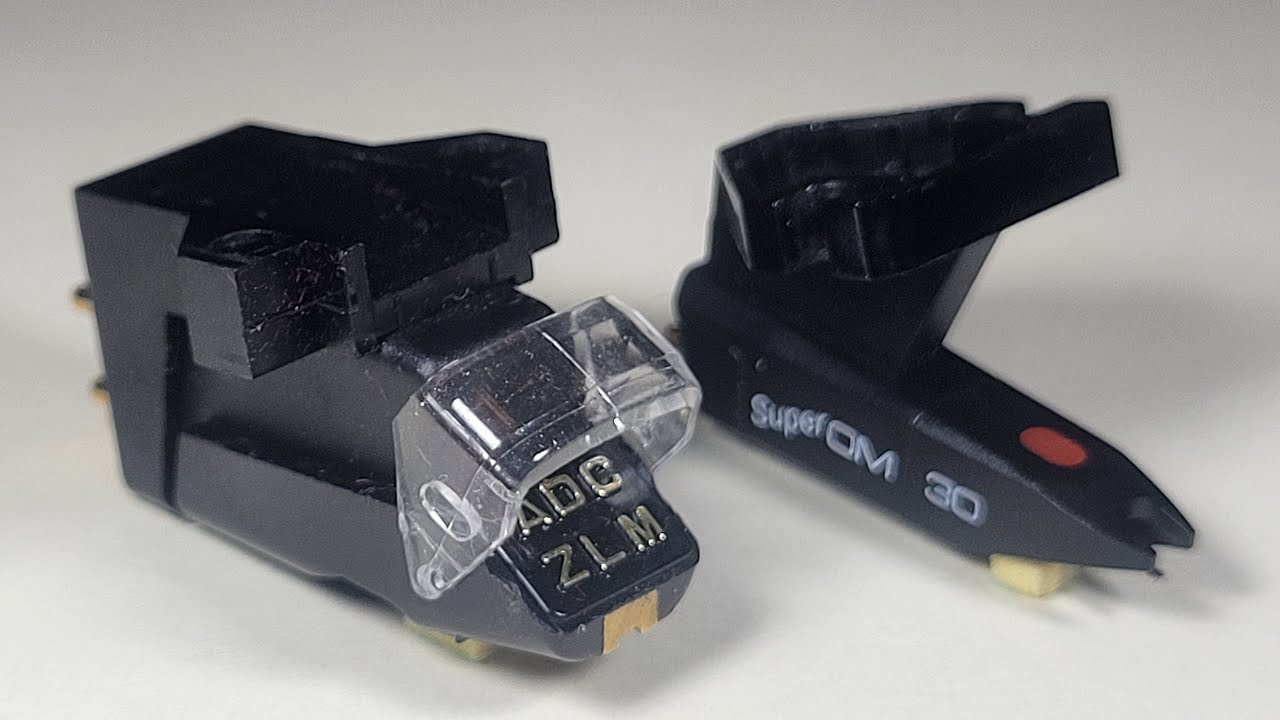 ADC ZLM vs Ortofon Super OM30.  Two Top Fine-Line Models.