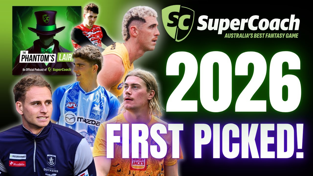 SuperCoach AFL 2026! Bombshell FWD/MID revealed, early locks, and breakouts! | The Phantom&rsquo;s Lair