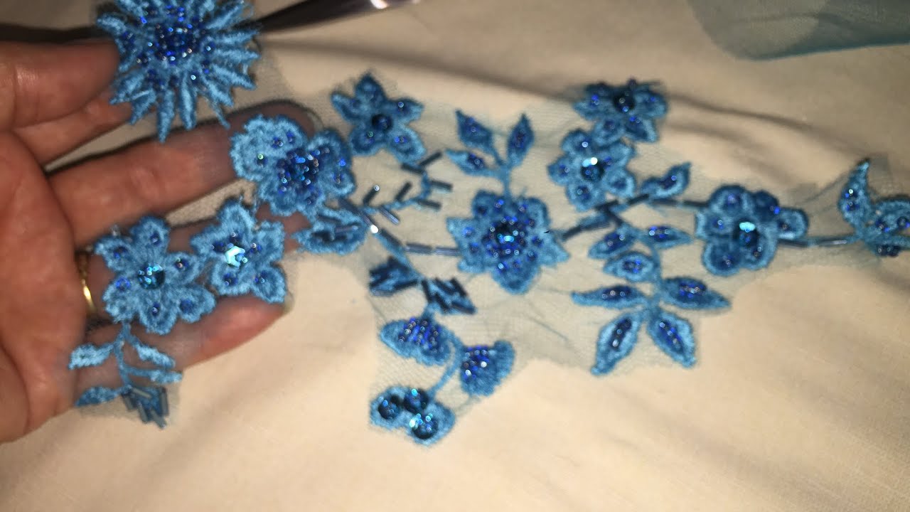 ВЫШИВКА на ШВЕЙНОЙ МАШИНКЕ на ФАТИНЕ/СЕТКЕ⚡️MACHINE EMBROIDERY TULLE⚡️NÄHMASCHINE STICKEREI TÜLL