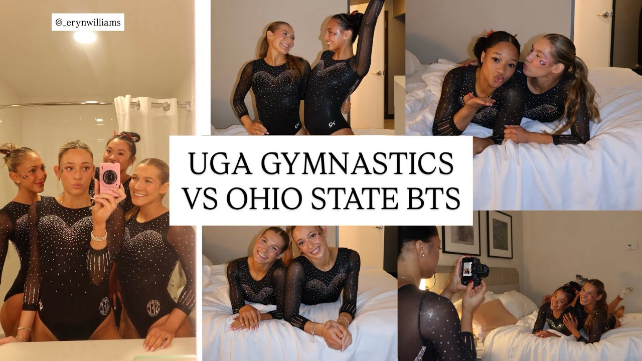 GEORGIA GYMNASTICS VS OHIO STATE VLOG