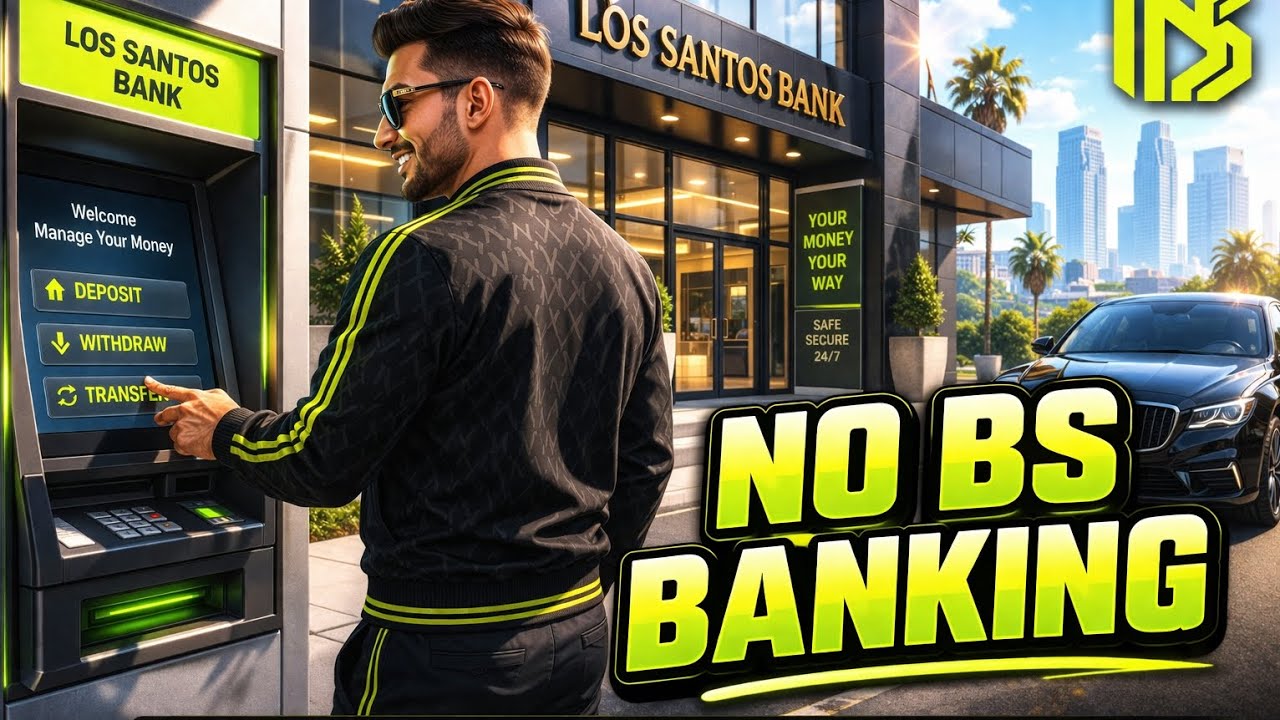 FiveM Banking & Loans System | Dynamic Credit Score, Physical Cards, Savings | NO BS SCRIPTS