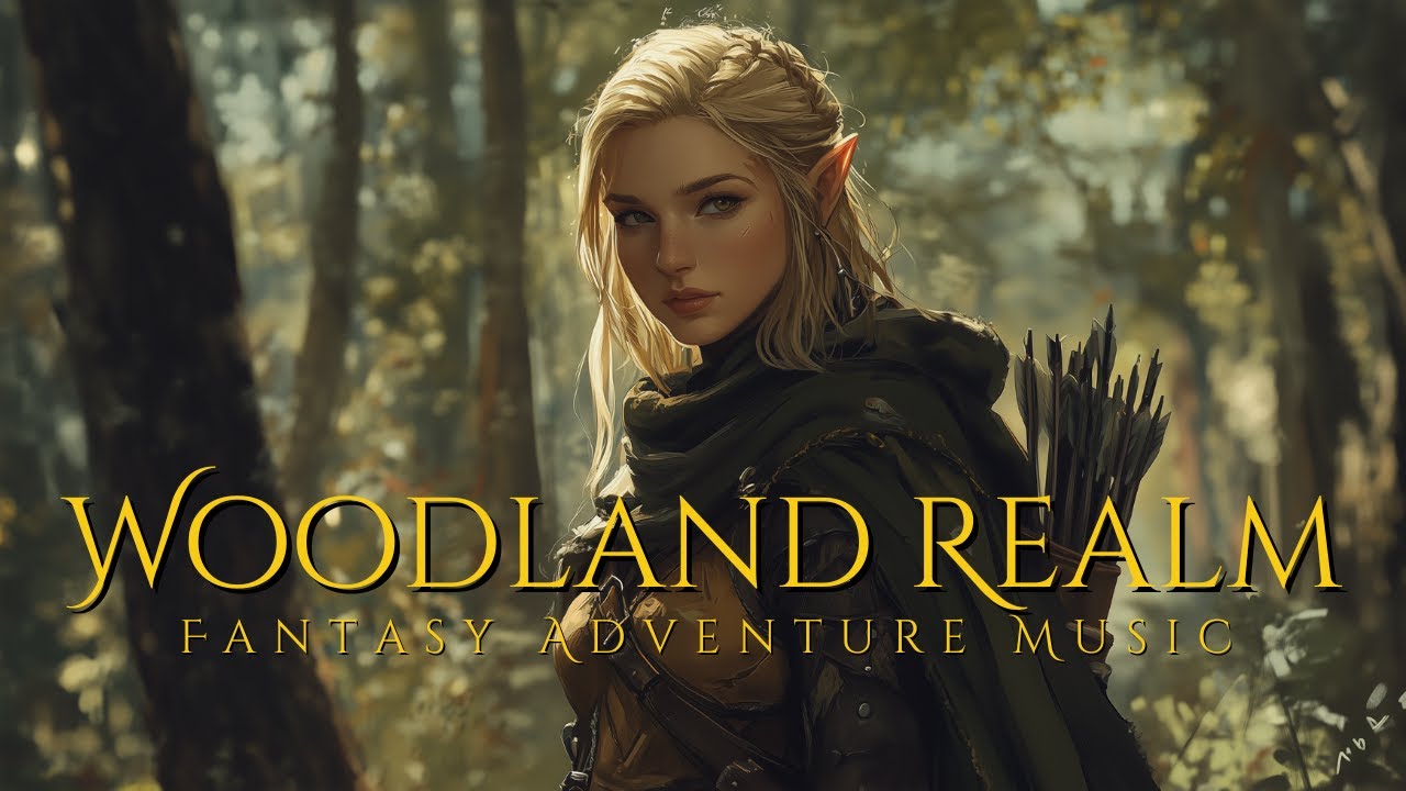 Woodland Realm | D&D Fantasy Adventure Music | Relaxing Forest Exploration Music