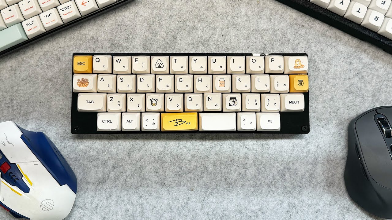 Keyboard DIY Tanuki Tự Thực Hiện Phần Cứng Dùng Atmega32u4 Nạp Code QMK Keymap qua VIA