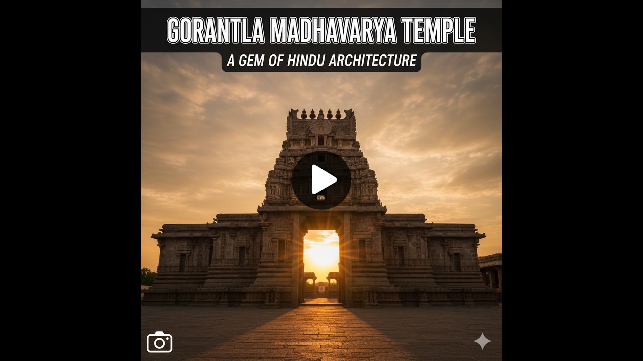 Exploring the Stone Carvings of Madhavaraya Temple #ancienttemples #gorantla #andhrapradesh