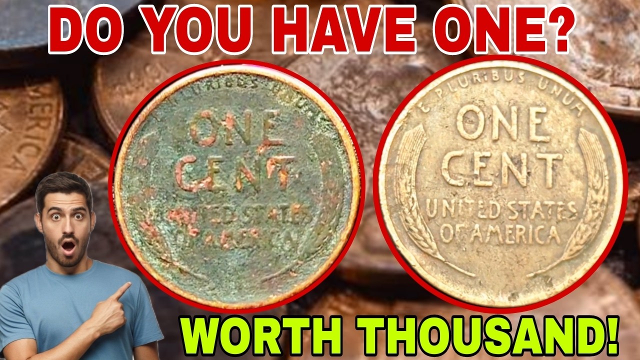 Top 10 Rare Dirty Wheat Pennies Worth BIG Money! 💰 1942&ndash;1958 Coins You MUST Check!