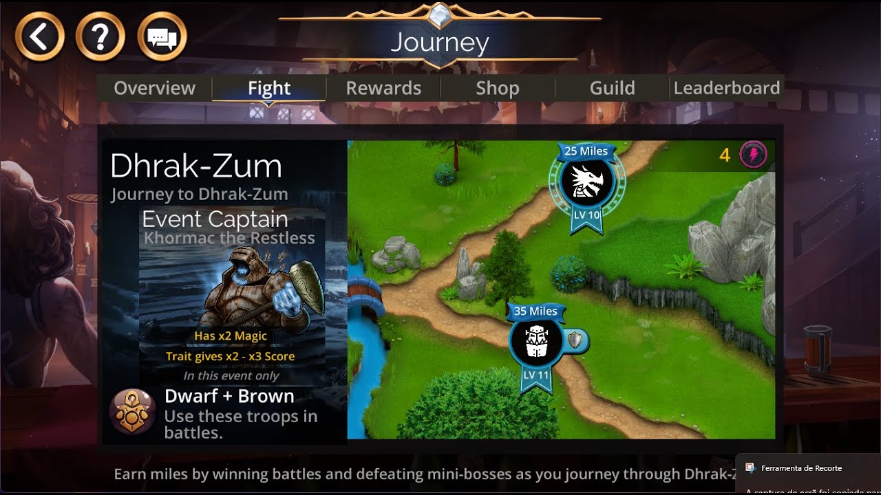 Gems of War Journey / Journey Semanal 25/09/01
