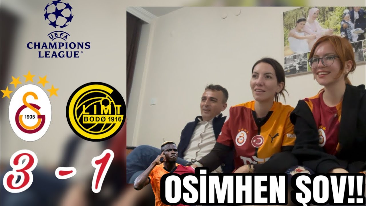 ŞAMPİYONLAR LİGİNDE OSİMHEN RÜZGARI! GALATASARAY-BODO GLİMT MAÇINA AİLECEK TEPKİMİZ!!