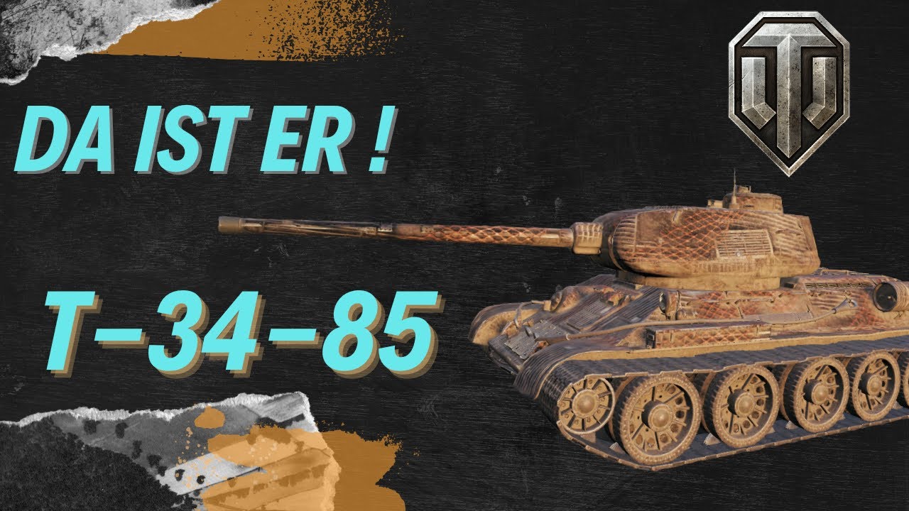 Da ist er! | world of tanks | el Peilo | T-34-85, erstes kleines Ziel erreicht