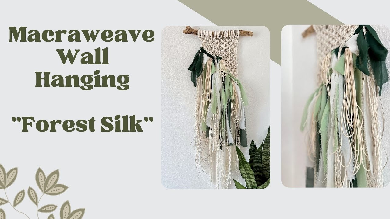 Weave It Up 3/4 -  Macraweave Wall Hanging 