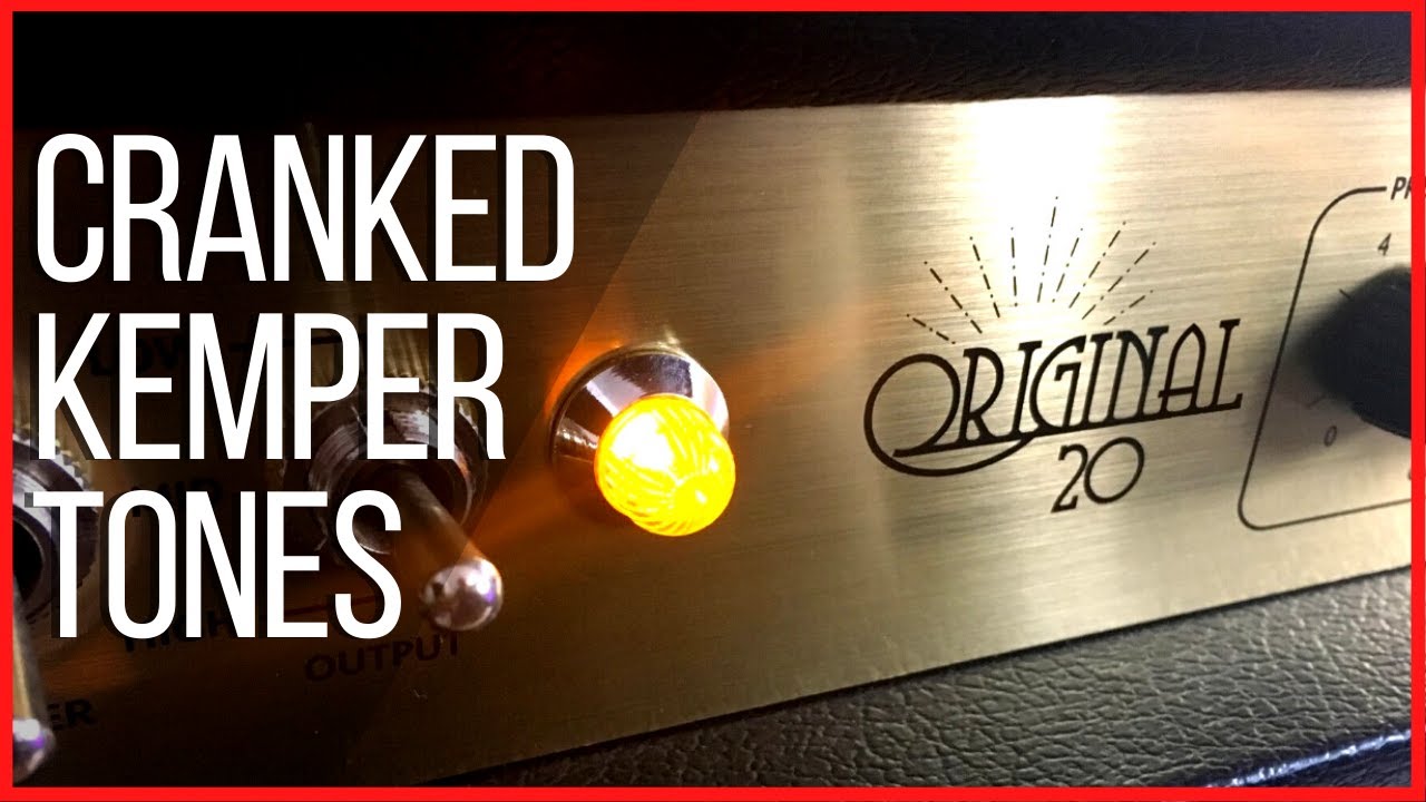 New Kemper Pack! - Cranked Up Plexi Style Tones - 'AllMarsh Original'