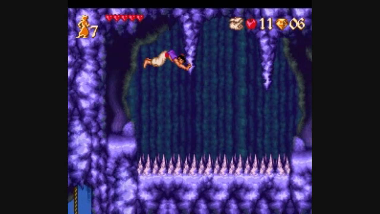 Aladdin (SNES) Part 2 - The Cave of Wonders