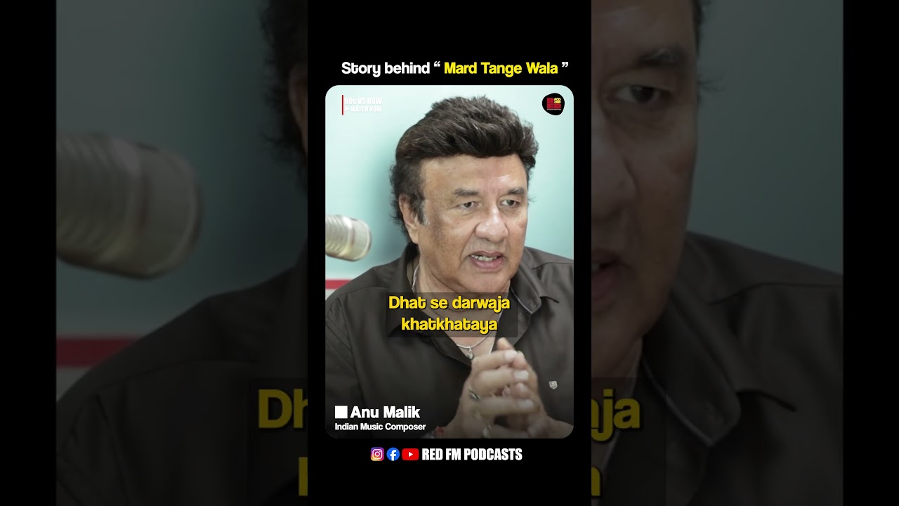 &ldquo;How &lsquo;Mard Tanga Wala&rsquo; Was REALLY Made! Anu Malik Reveals Truth 🎤🔥&rdquo;