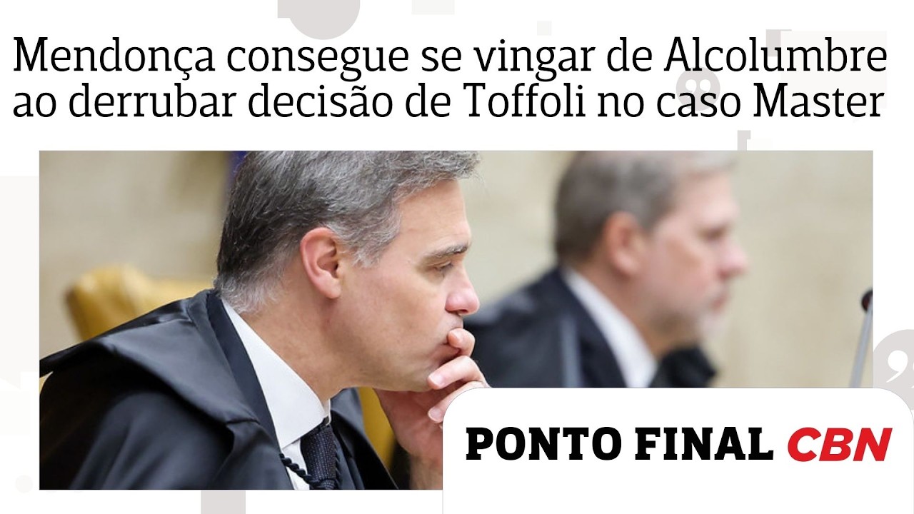 André Mendonça consegue se vingar de Alcolumbre ao derrubar decisão de Toffoli no caso Master