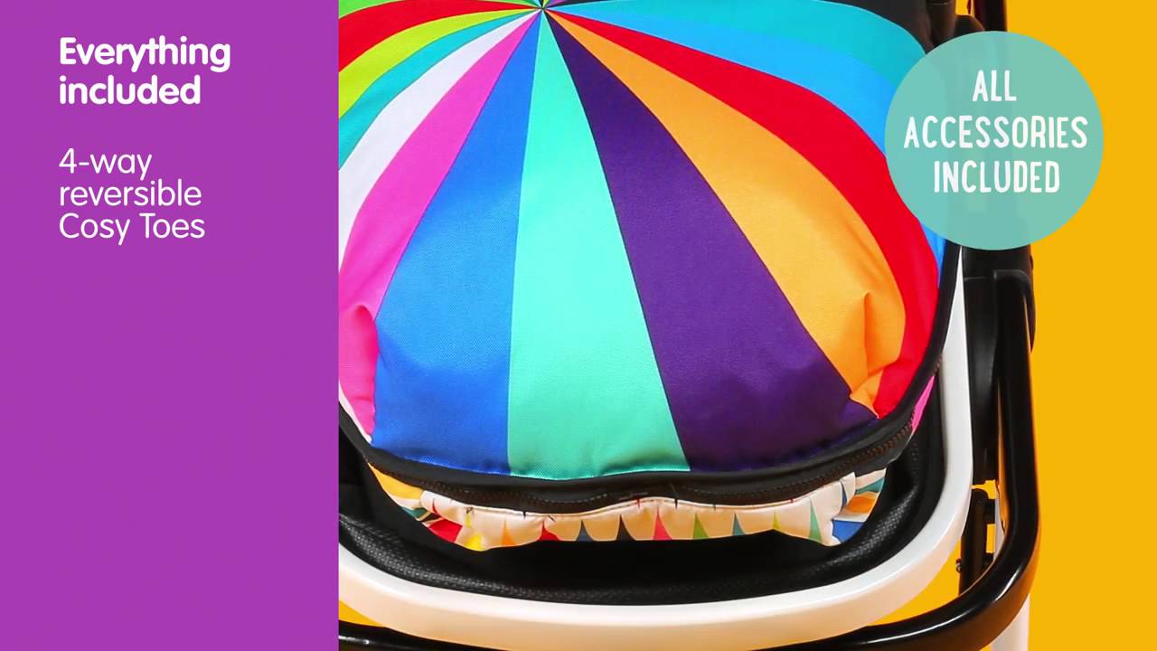 Обзор коляски Cosatto Giggle 2  Go Brightly