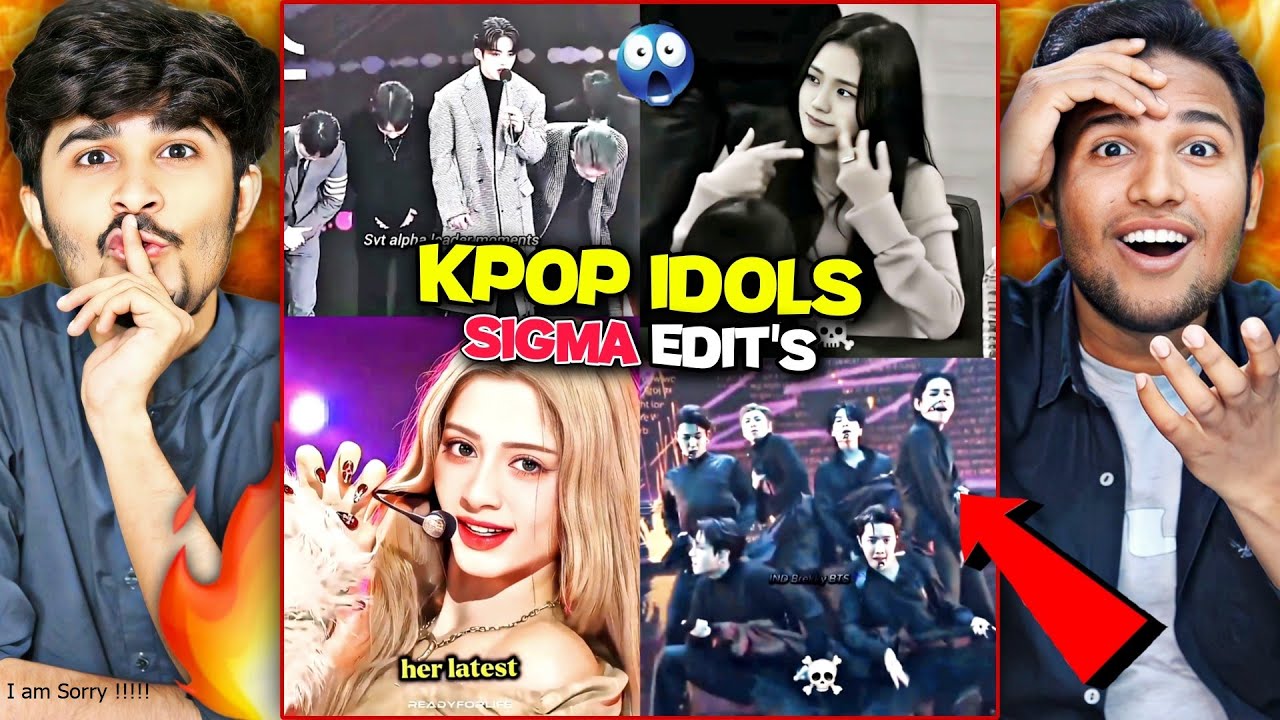 Kpop Idol's Sigma + Aura Trending Reel + Edts  Reaction 🔥❤️ | #kpop | Say Hello Korea