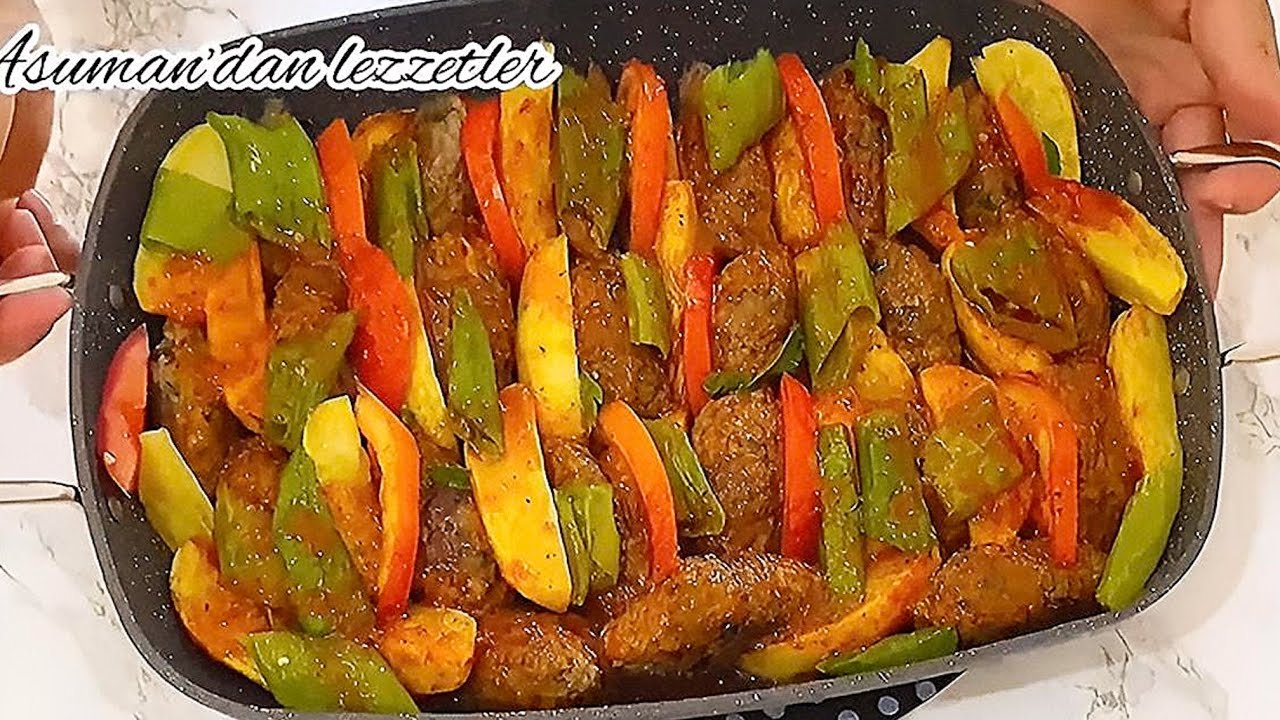 İzmir köfte tarifi/köfte tarifi Köfte Patates yemeği #köfteliyemeklet
