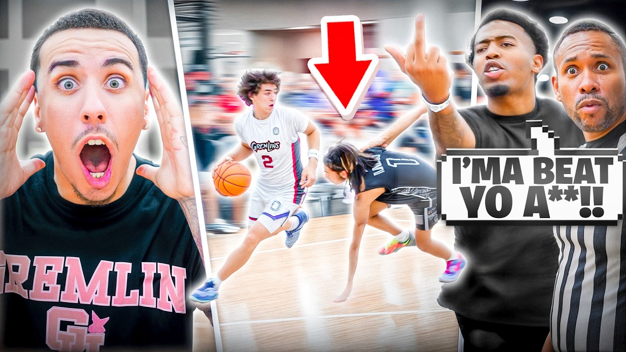 LAVAR CRASHED OUT ON MY AAU TEAM & THINGS GOT UGLY...