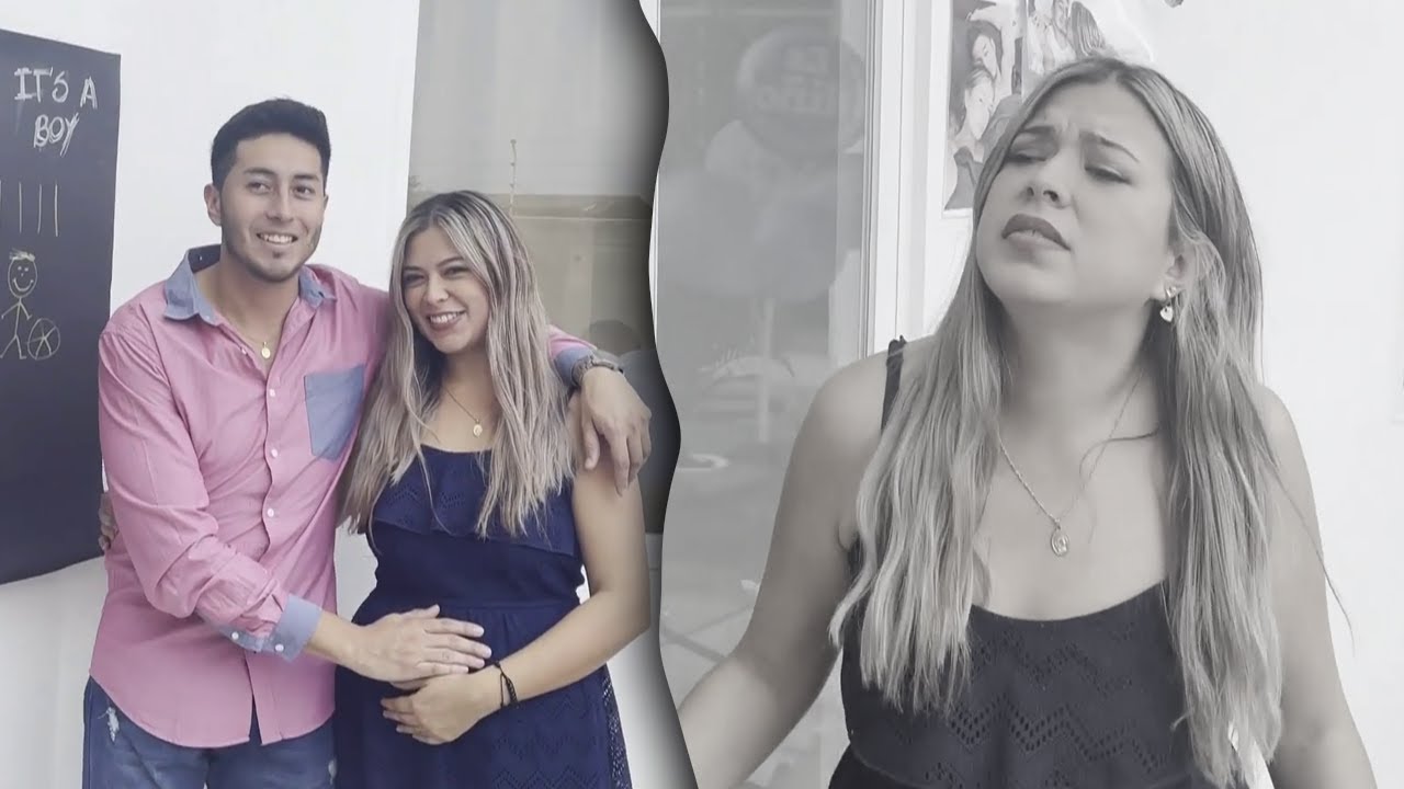 Infiel es descubierta en revelación de genero de su bebé😨