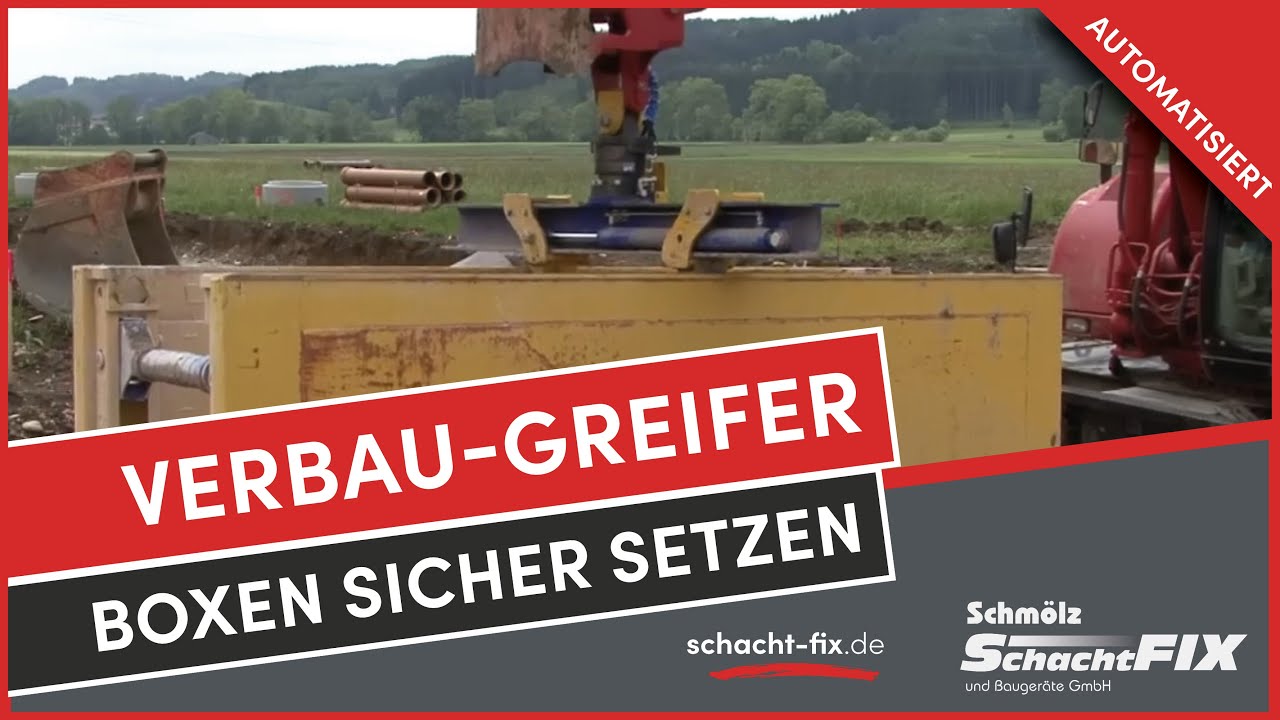 Kanalbau automatisieren: Der Verbaugreifer macht Schluss mit Ketten