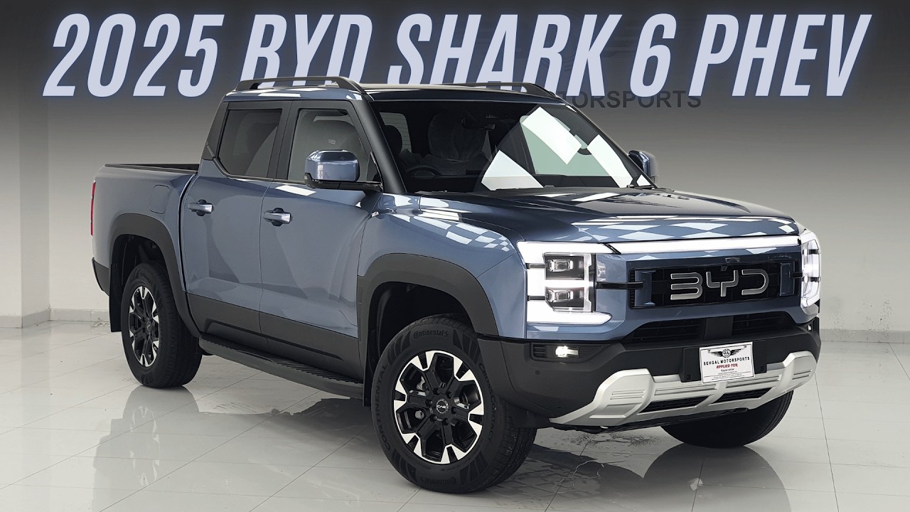 2025 BYD SHARK 6 DMO PHEV | REVIEW WALKAROUND ASMR #byd #bydshark #bydseagull