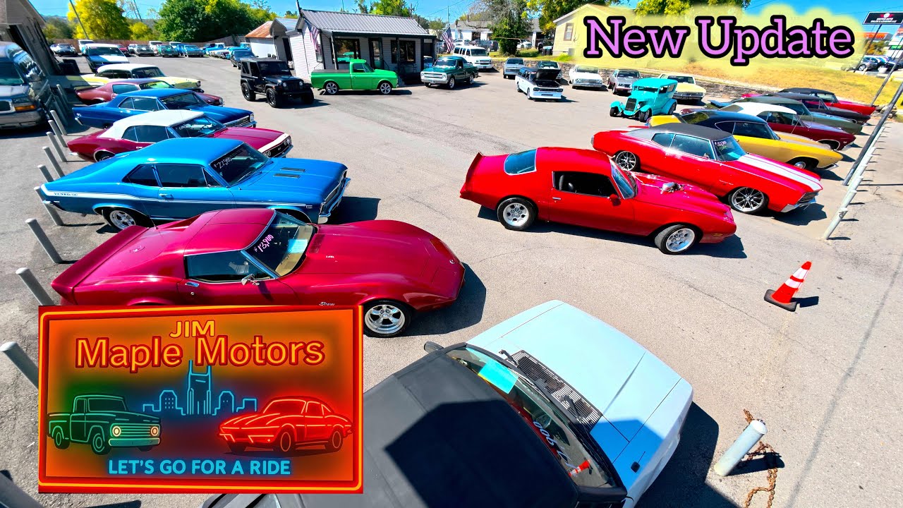 Muscle Cars Maple Motors Update 9/8/25 Hotrods American Classics Oldschool Rides * DEALS * USA WALK