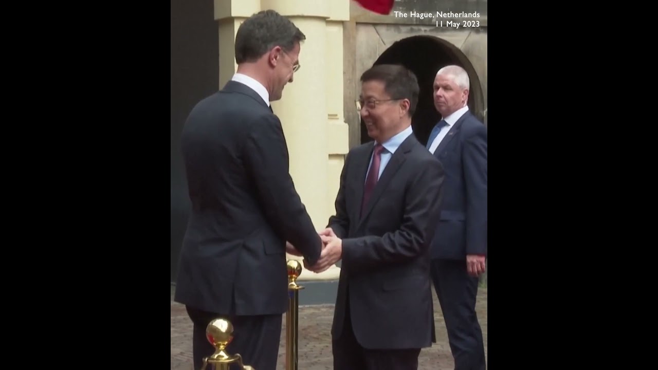 Dutch PM welcomes China Vice President Han Zheng at The Hague