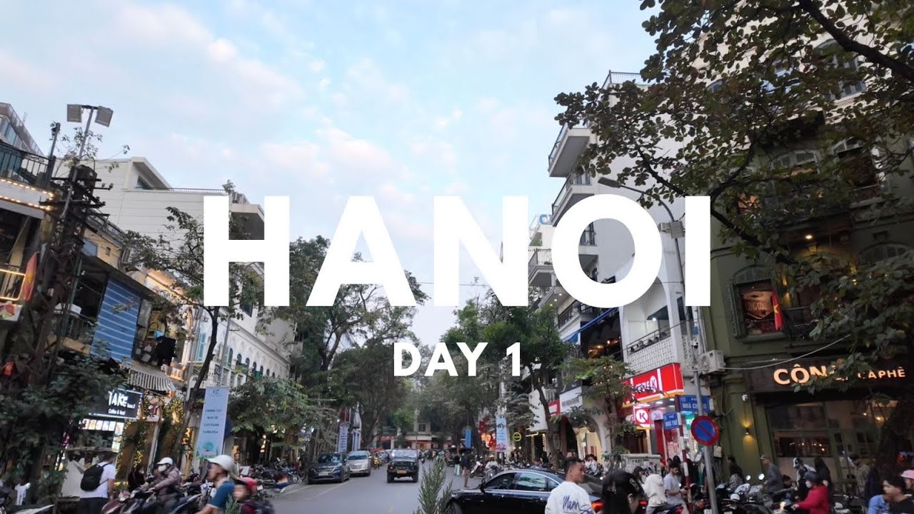 🇻🇳 HANOI DAY 1 | Exploring the Old Quarter, Trying Local Food & First Impressions.