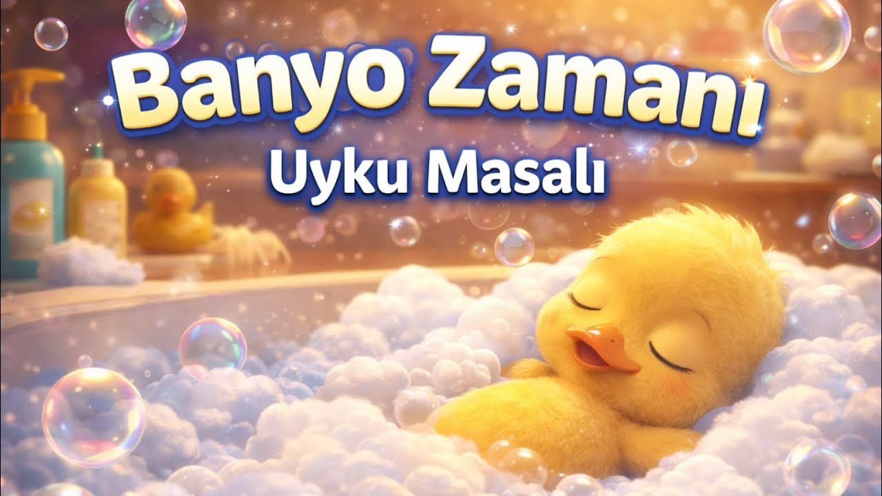 🛁 Banyoyu Sevdiren Uyku Masalı | Pofuduk’un Köpüklü Banyosu