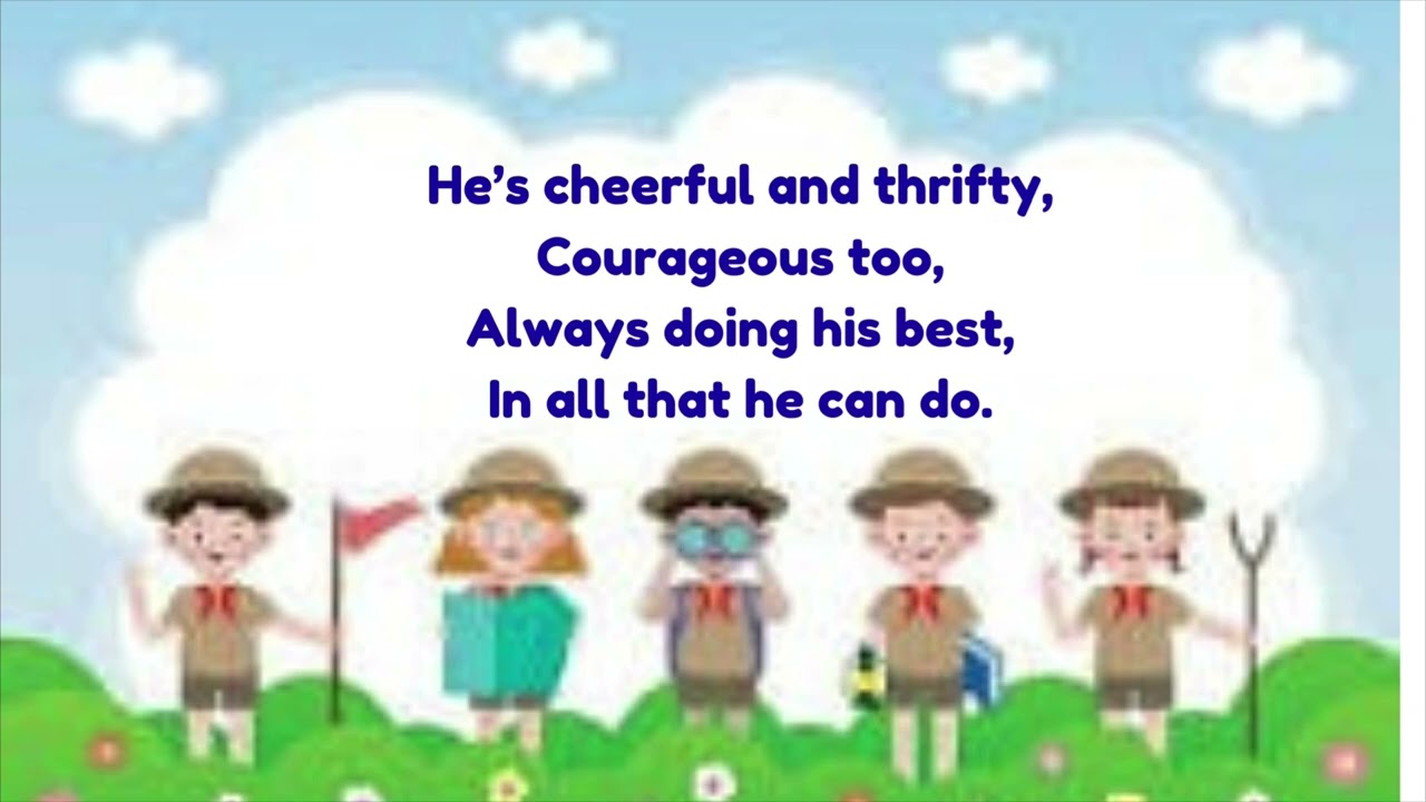 A boy is brave (original lyrics by John Strand)