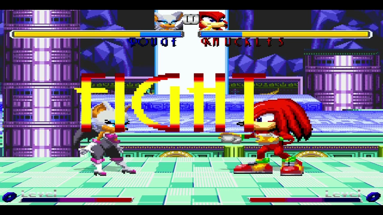 Rouge the Bat vs Knuckles the Echidna M.U.G.E.N.