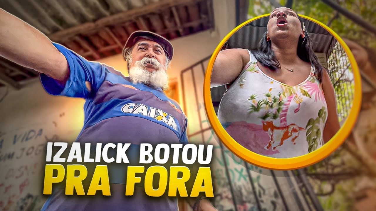 IZALICK E MANETIKIN BRIGARAM DE MENTIRA NA FRENTE DO VOVÔ | MANETIKIN