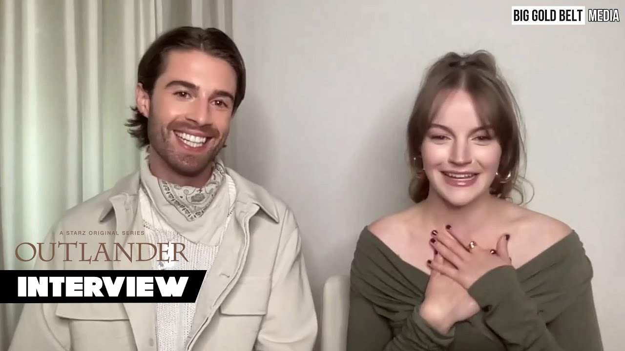 Joey Phillips & Izzy Meikle-Small Interview | Outlander Season 7 (2023)