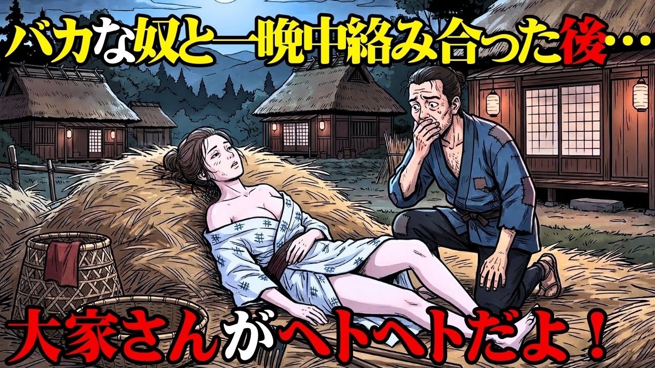 「馬鹿な雇い男」を誘惑した女主人の末路。蔵の中で明かされた男の恐ろしい正体と、夜通し響いた“杵の音”...江戸を震わせる。|  昔話 | 昔話 | 江戸昔話 | 怖い昔話 | 日本昔話 | 江戸時代