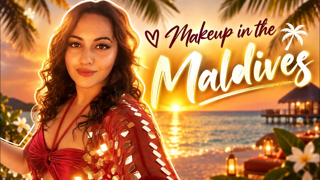 GRWM in Maldives!