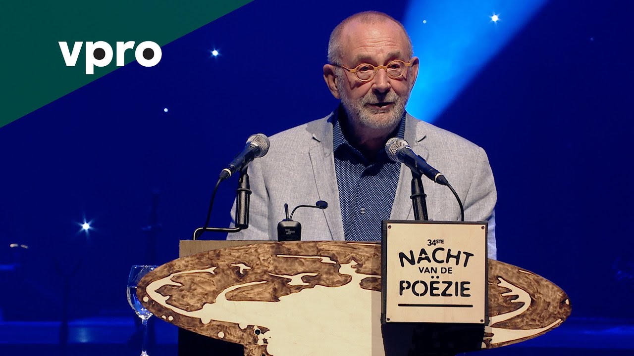 Hans Dorrestijn op de Nacht van de Poëzie 2016