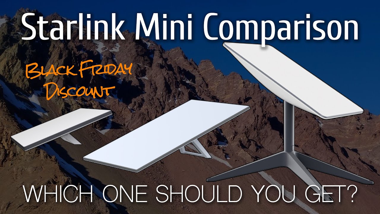 Starlink Mini vs Standard vs Actuated // Full Comparison