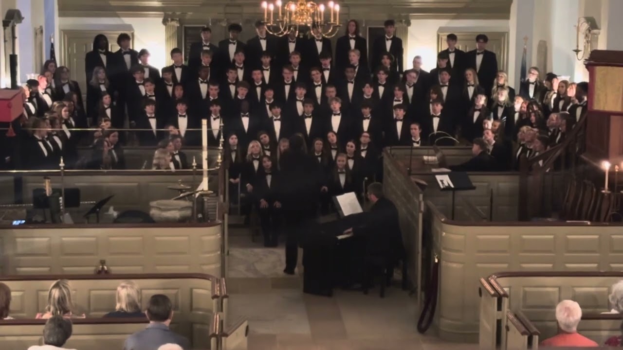 Clover Choraliers - Bruton Parish Colonial Williamsburg - Jubilate Deo