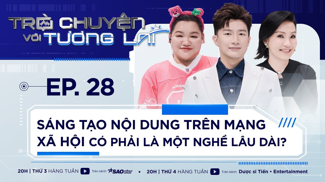 Kiếm Tiền Từ LIVESTREAM Có Phải Nghề Lâu Dài? | Trò Chuyện Với Tương Lai Tập 28 | DƯỢC SĨ TIẾN