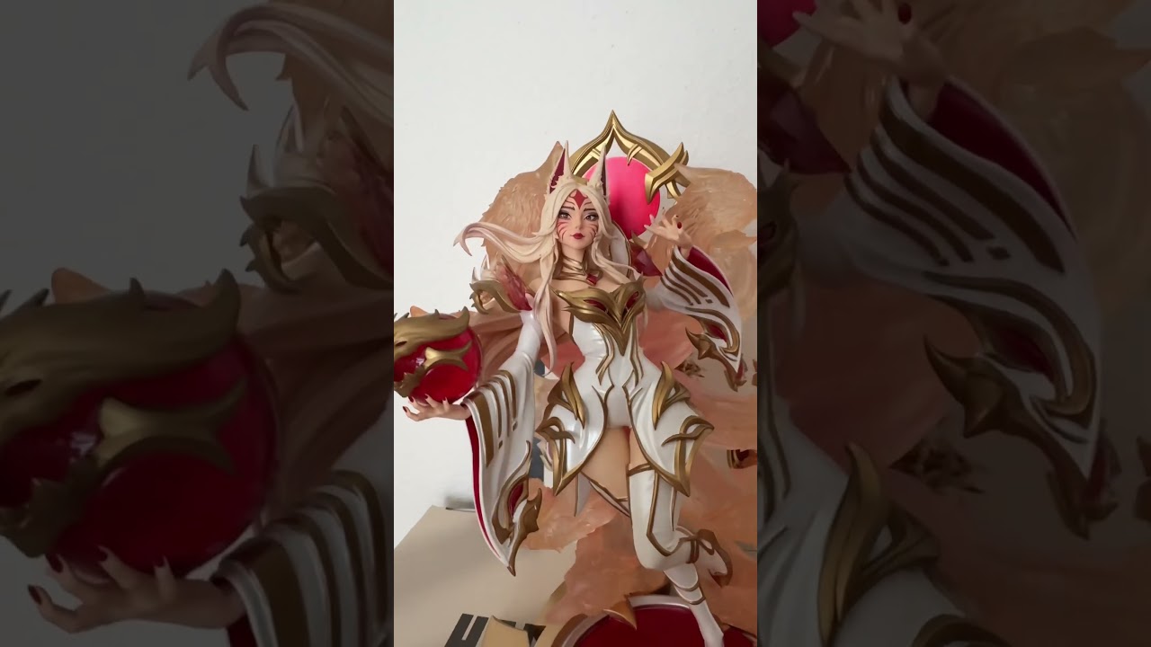 Immortalized Legend Ahri 1/6 Figurine 🦊😍 #leagueoflegends #ahri