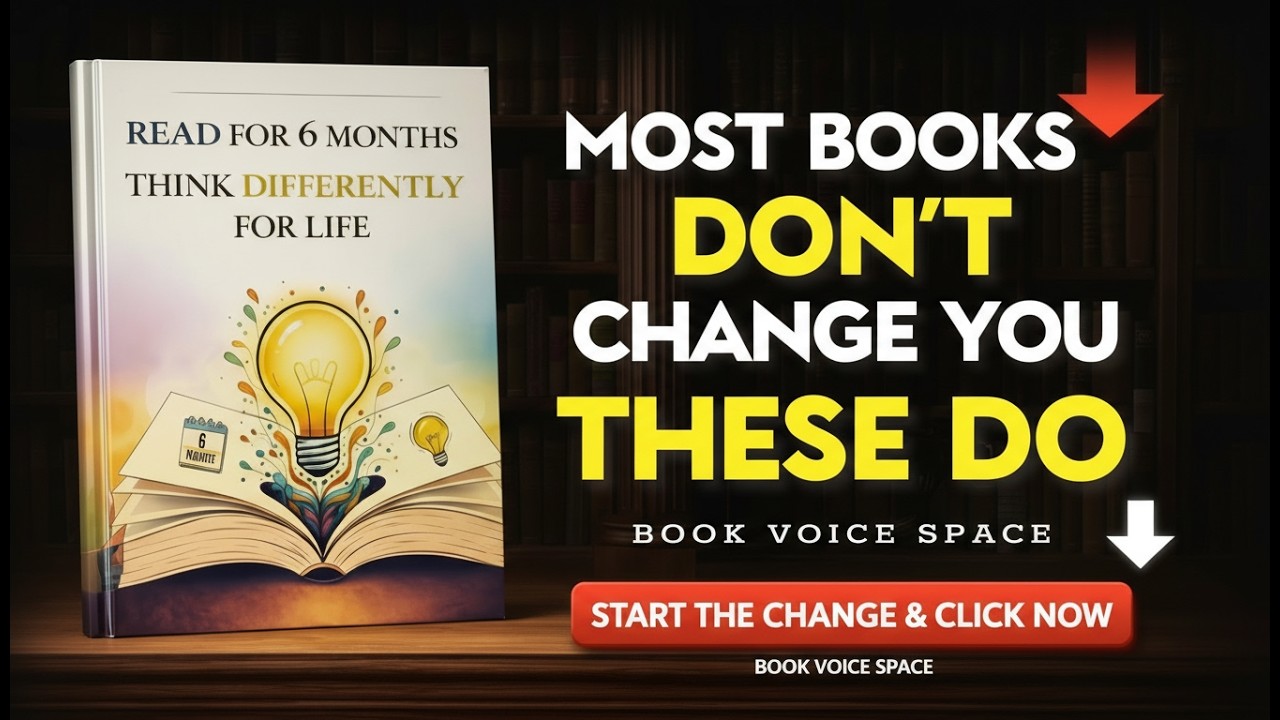 Read These Books for 6 Months — You Won’t Think the Same | Best Book Voice Space