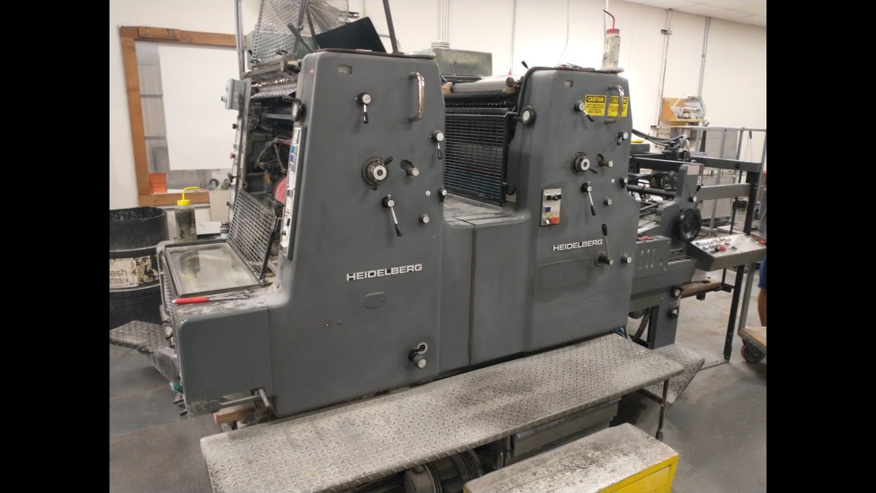 Heidelberg Two Color MOZP