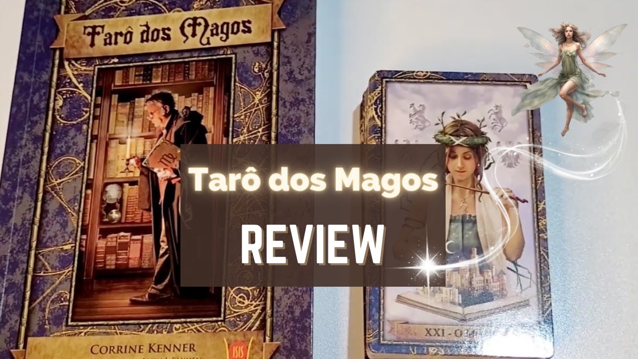 💜 TARÔ DOS MAGOS -  LIVRO E CARTAS - EDITORA ISIS