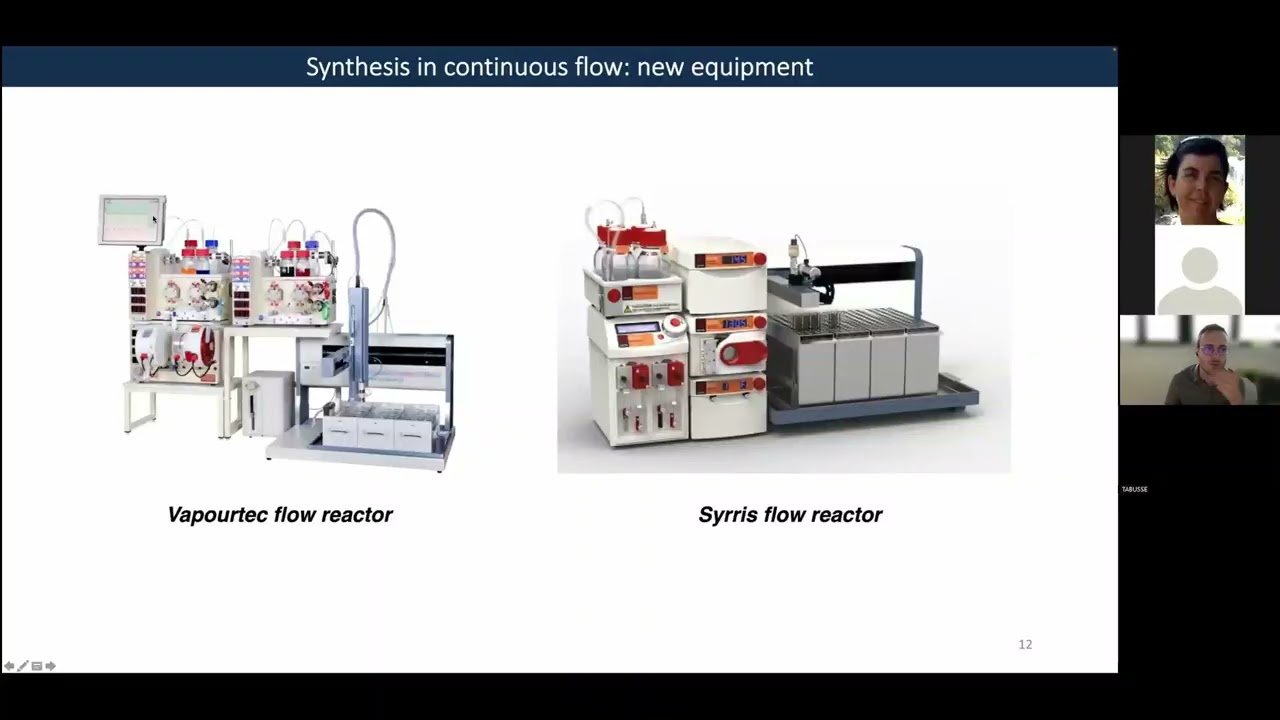La chimie en flux continu : une technologie émergente pour la synthèse organique