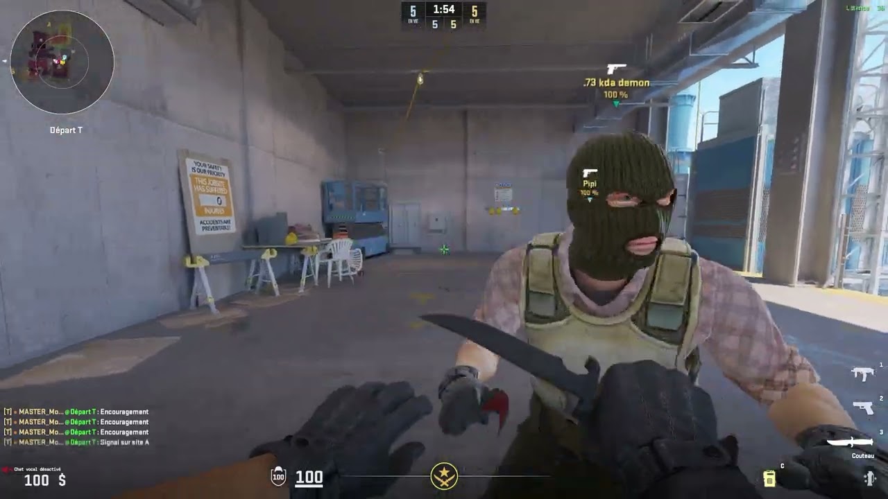 Ce cheater le provoque en duel ?? 🤣 (Counter Strike 2)