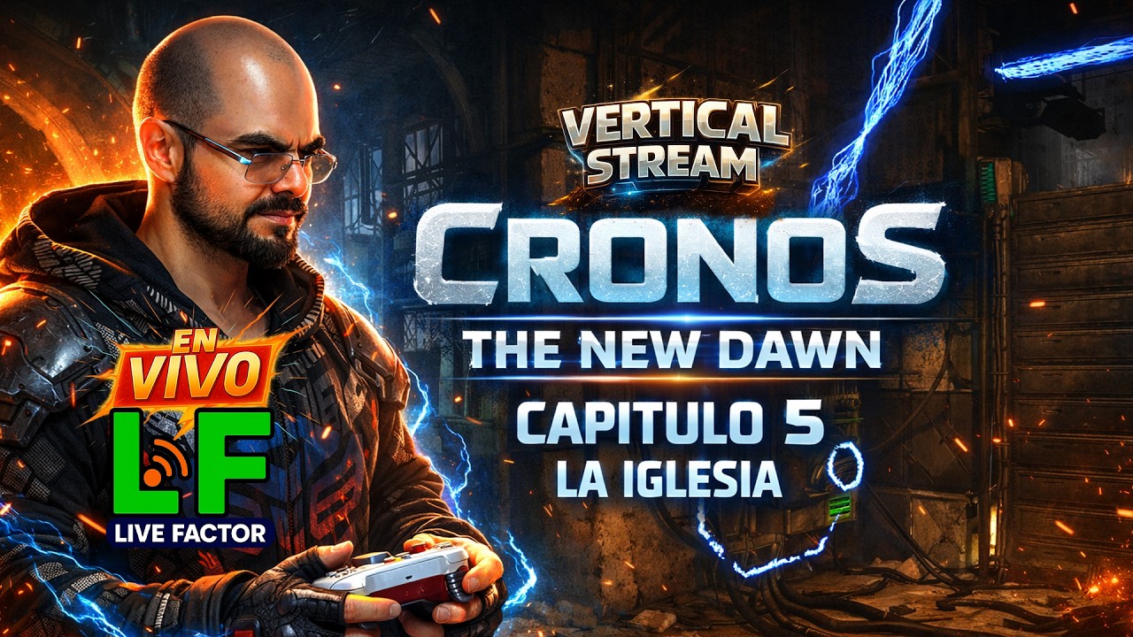 🔴¡EN VIVO! (VERTICAL STREAM) Cronos: The New Dawn ⛪🔥 Cap. 5: La Iglesia