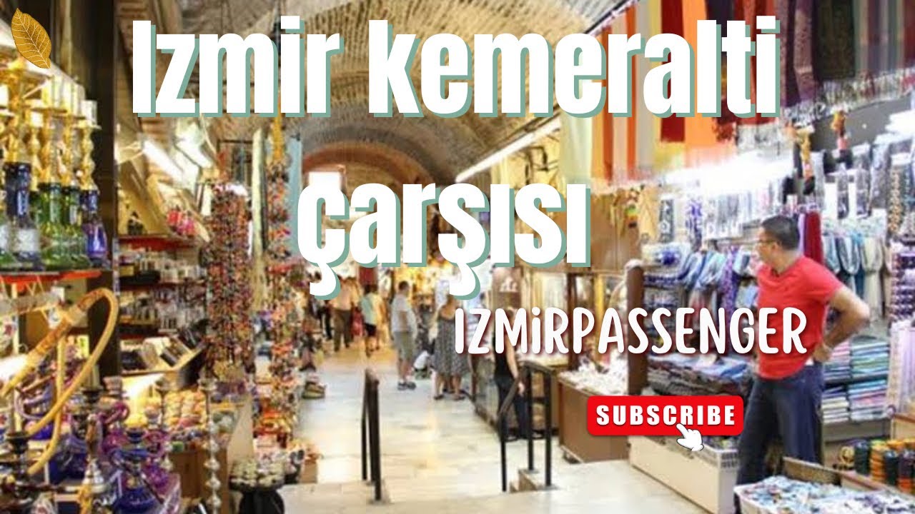 kemeralti konak bazaar Walking tour izmir | Turkey 🇹🇷