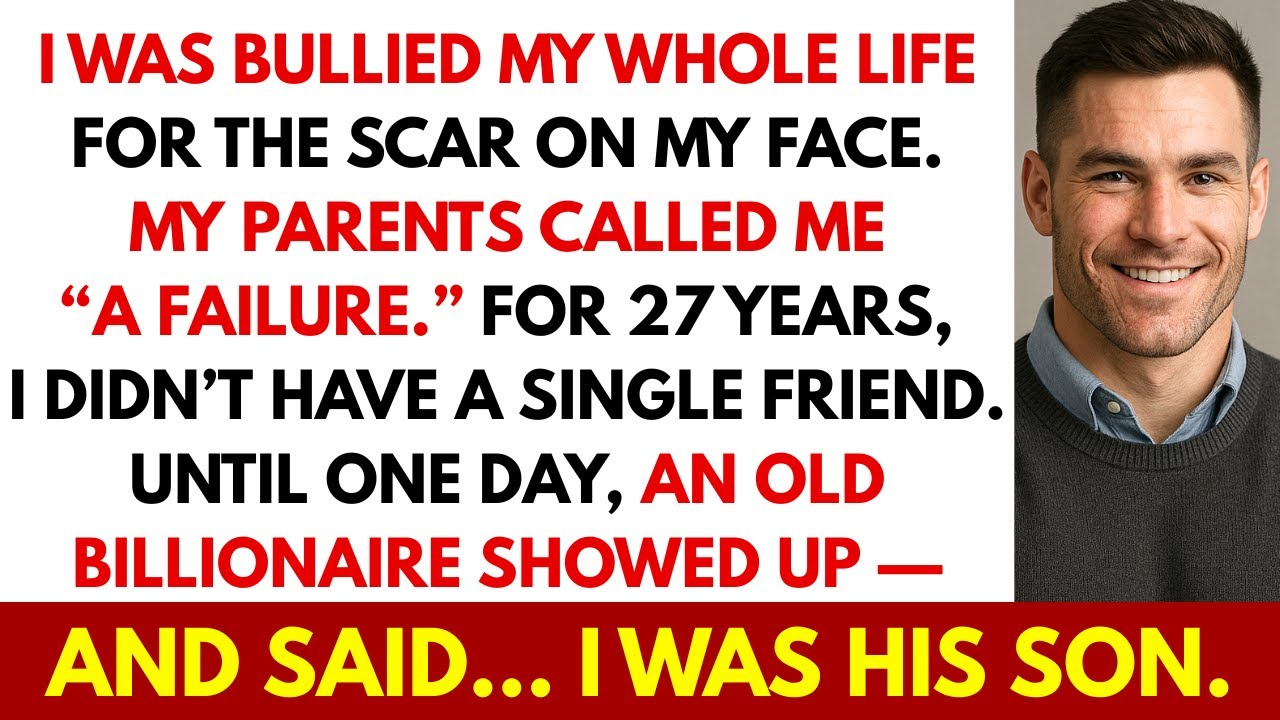 I Was Bullied My Whole Life For The Scar On My Face — Until An Old Billionaire Showed Up & Said...